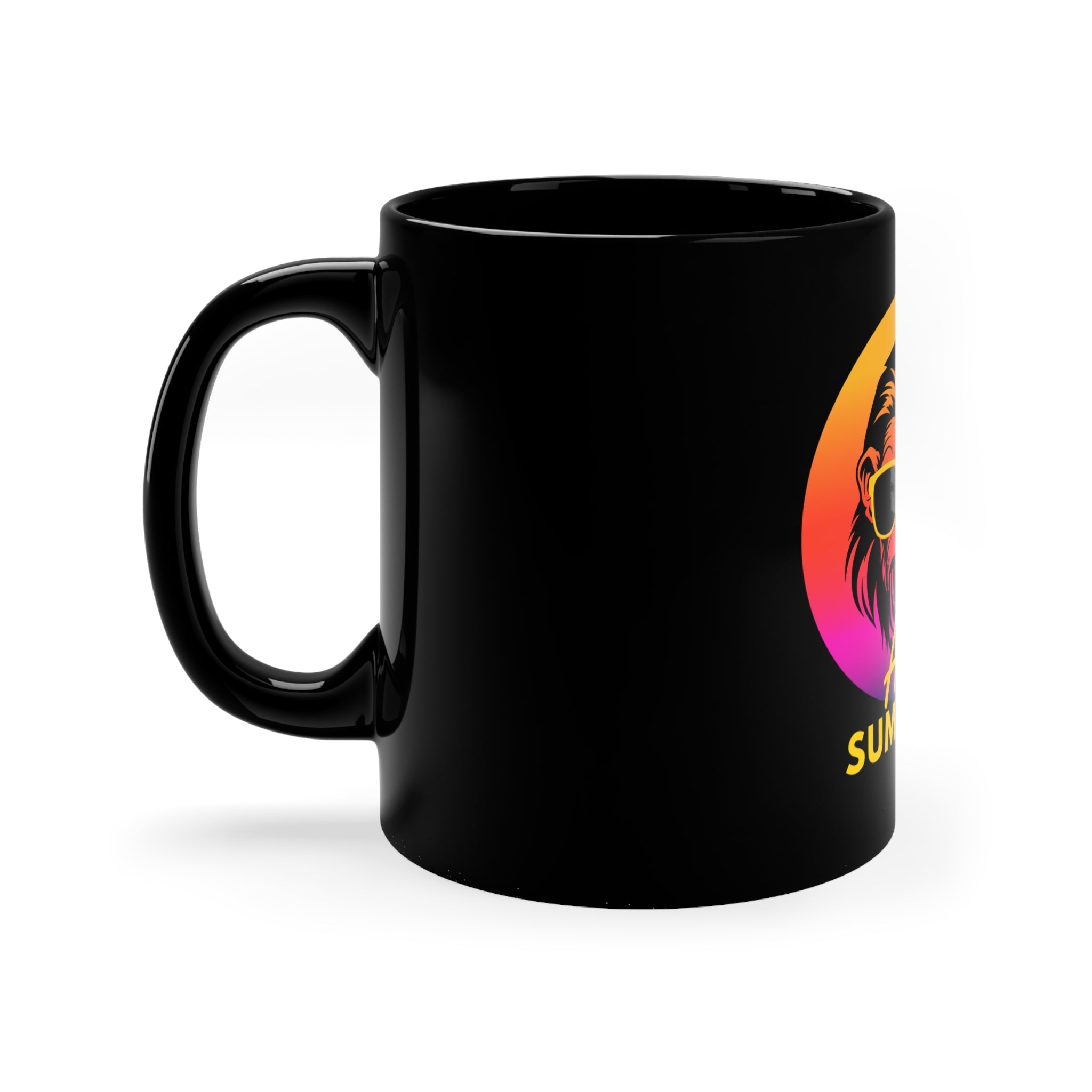 Aloha Summer 11oz Black Mug