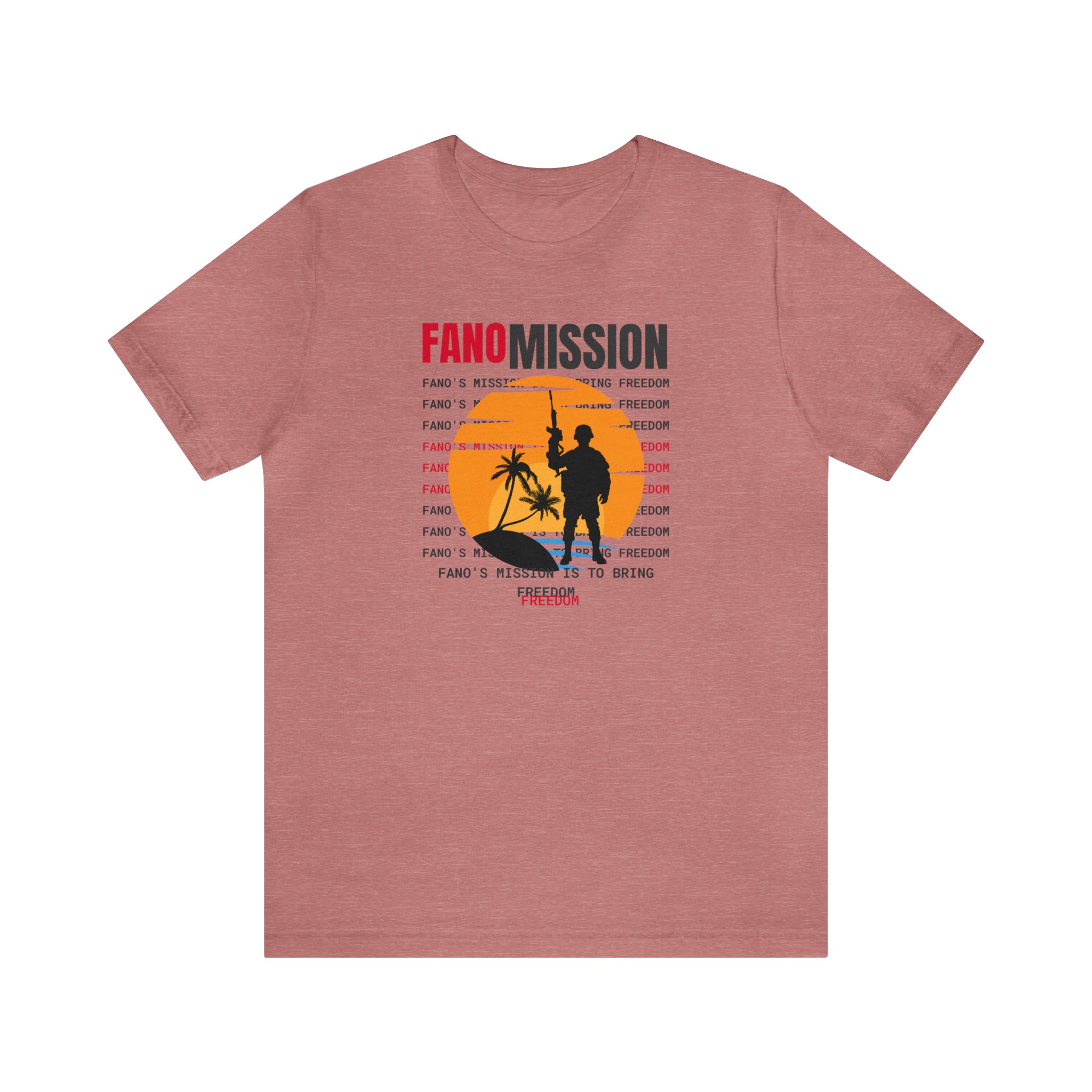 FANO MISSION UNISEX JERSEY T-SHIRT