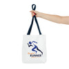 Barefoot Runner Tote Bag (AOP)