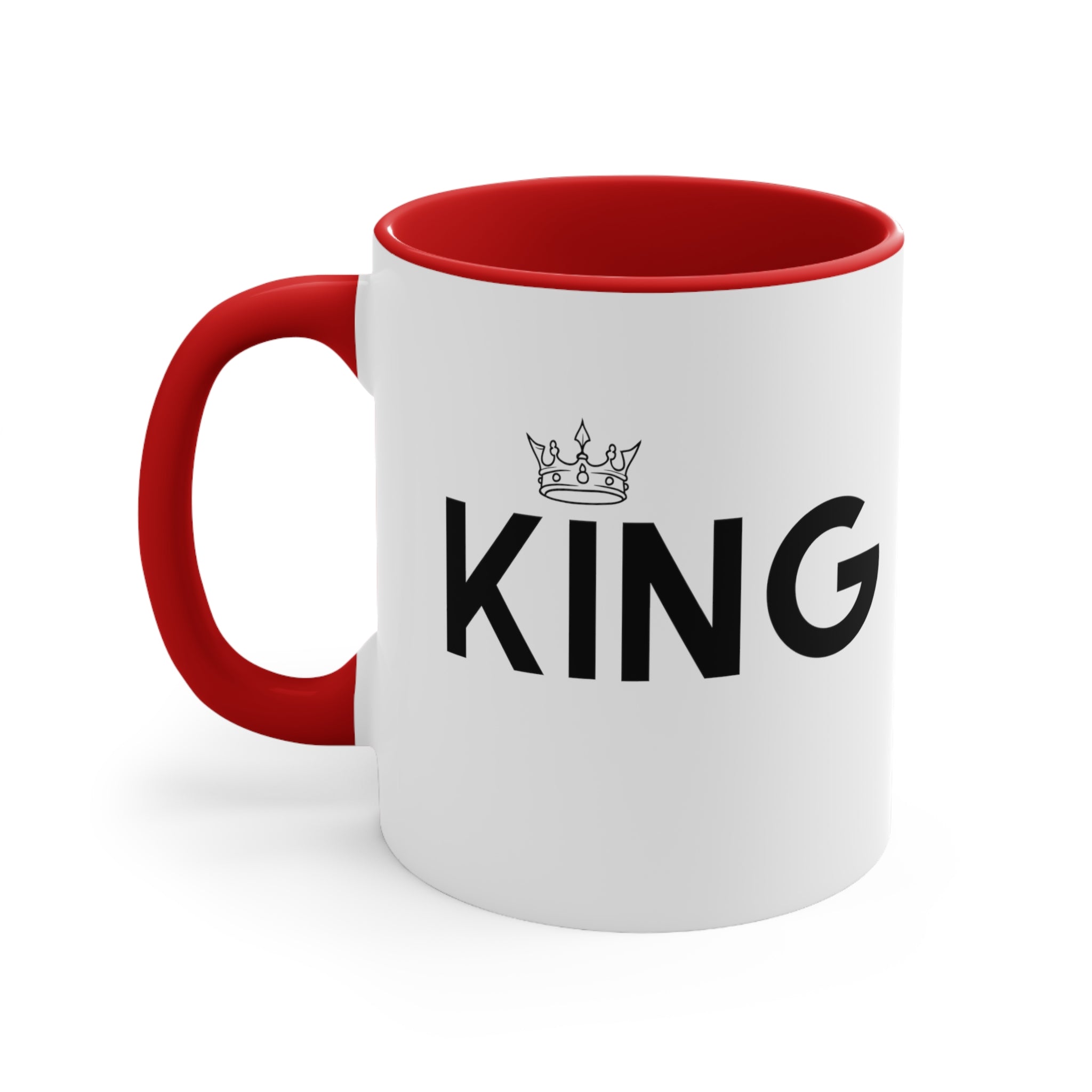 KING White Mug 11oz