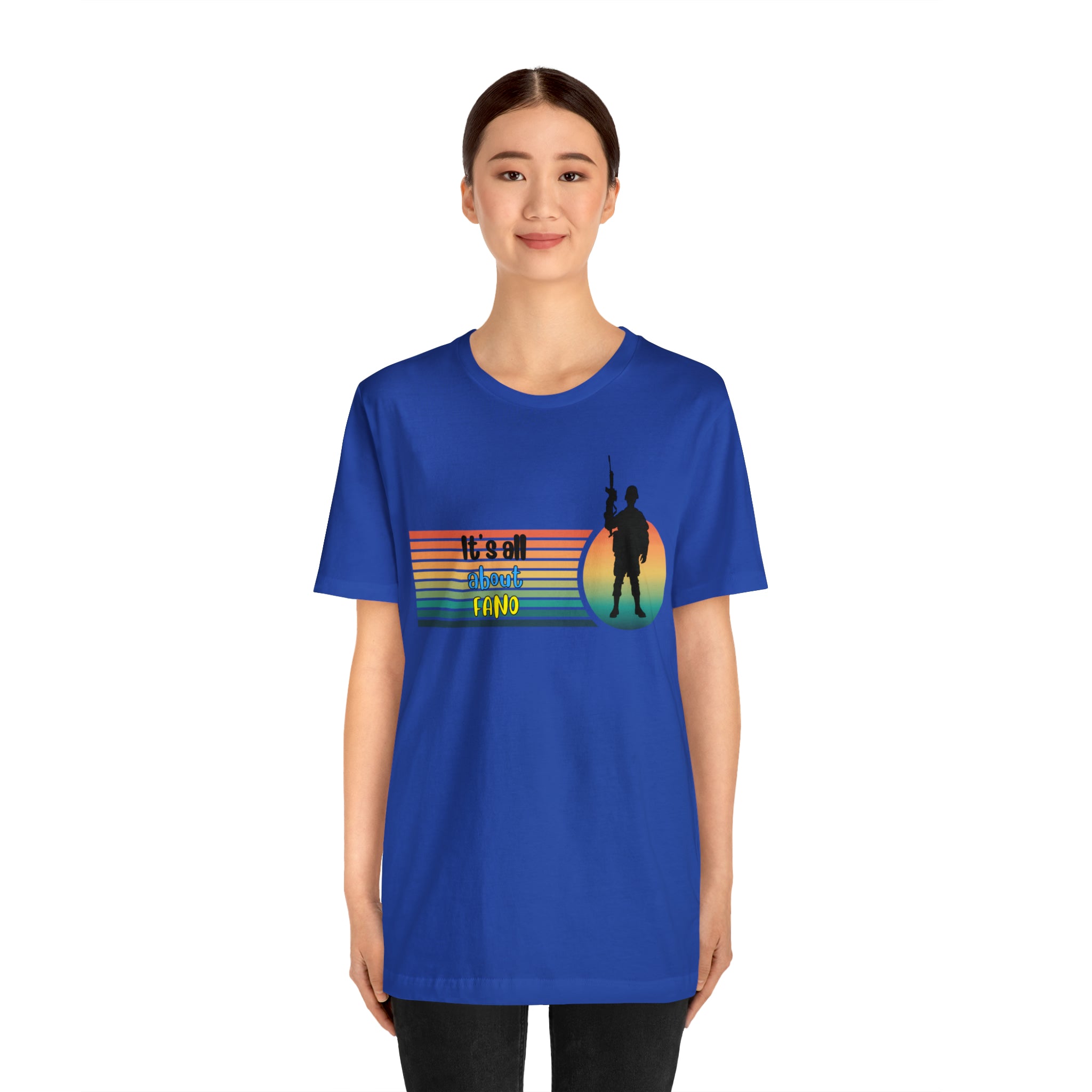 IT'S ALL ABOUT FANO UNISEX JERSEY SHORT SLEEVE TEE