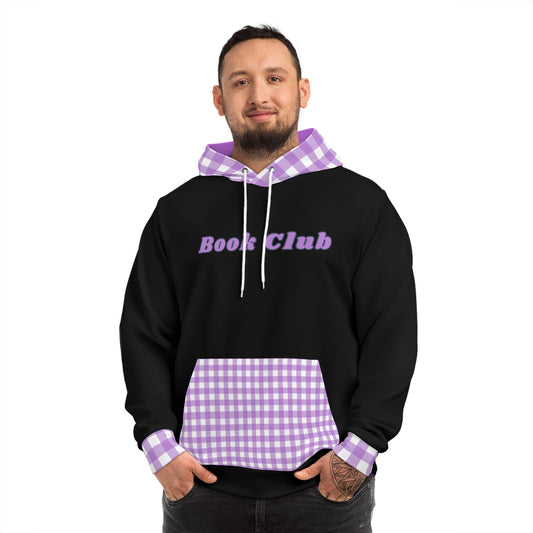 Purple Book Club Fashion Hoodie - Cozy & Stylish Apparel for Readers