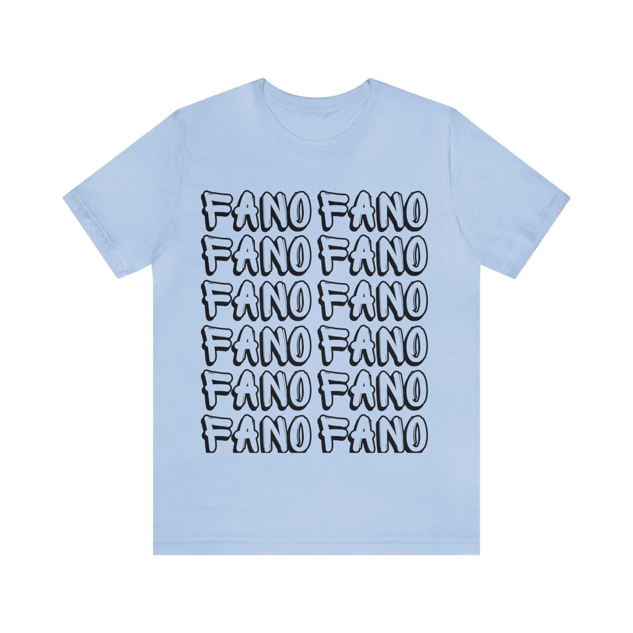 FANO FANO UNISEX JERSEY SHORT SLEEVE TEE