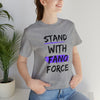 STAND WITH FANO UNISEX JERSEY TEE