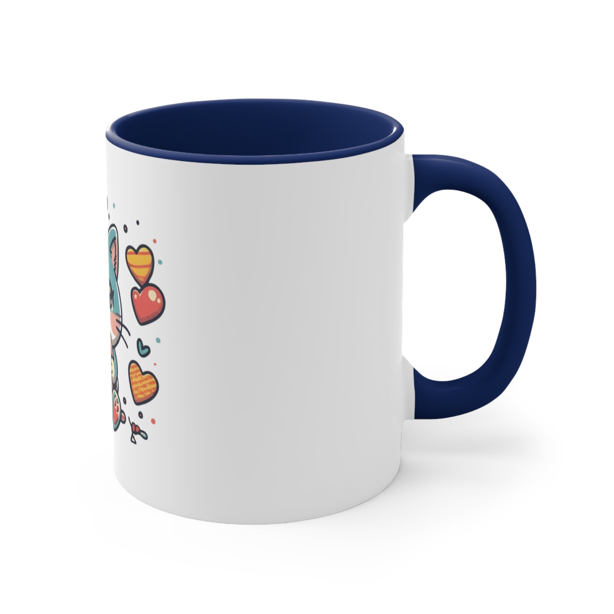 Cute Cat White Mug 11oz