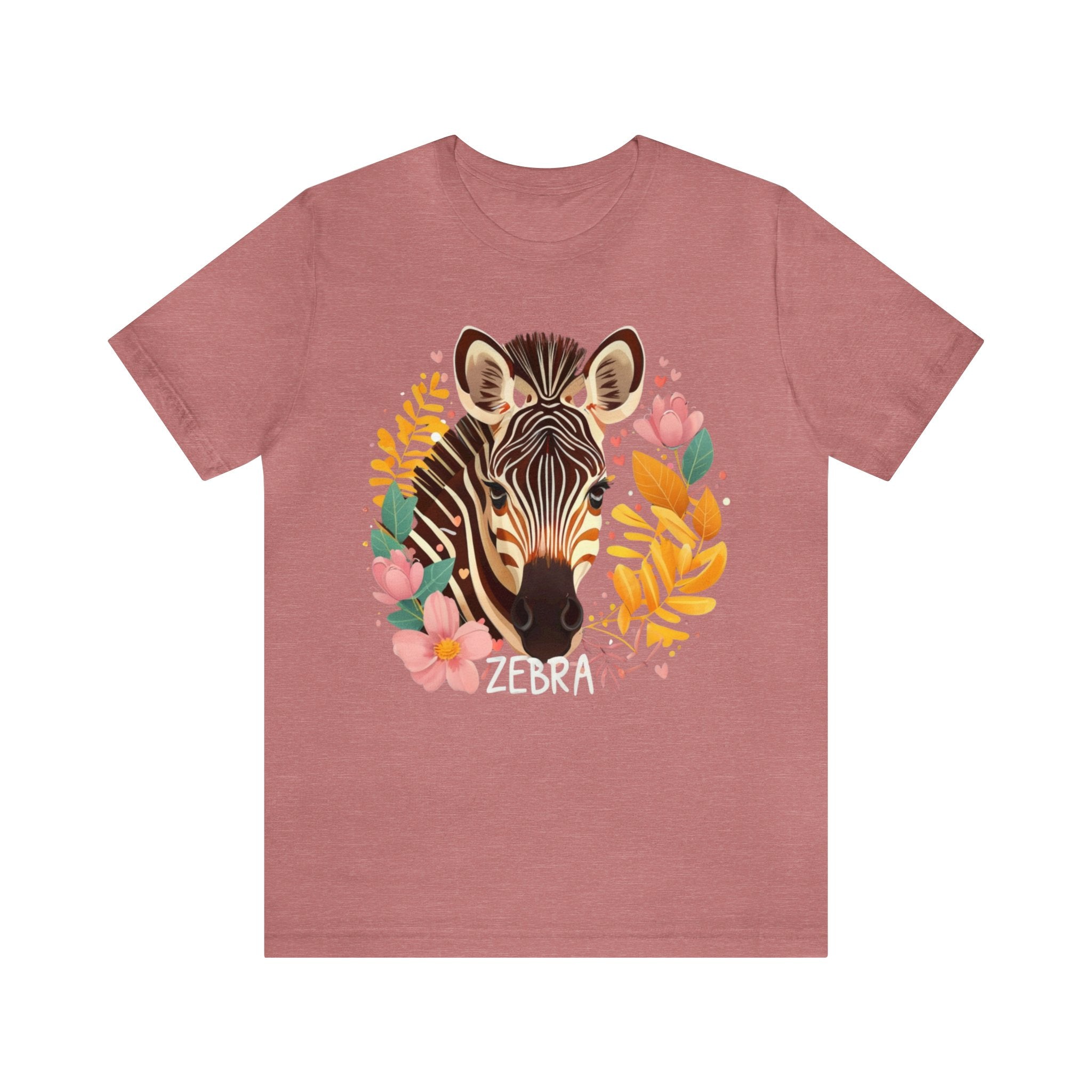 Zebra Unisex Jersey Short Sleeve Tee