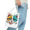 Cat Face Tote Bag (AOP)