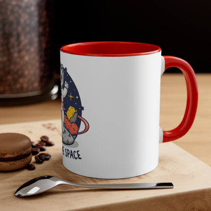 I Need Some Space White Mug 11oz