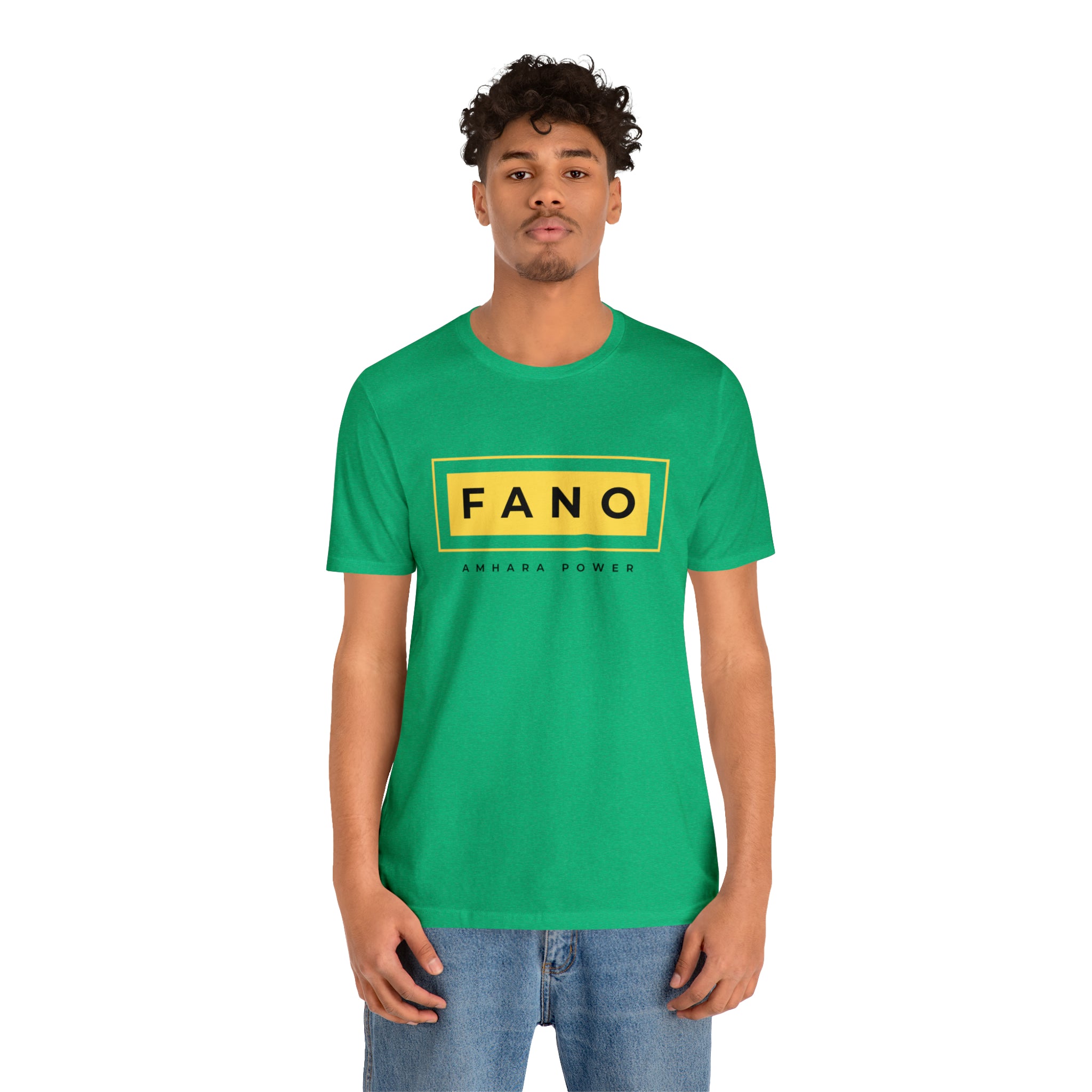 UNISEX FANO YELLOW JERSEY TEE