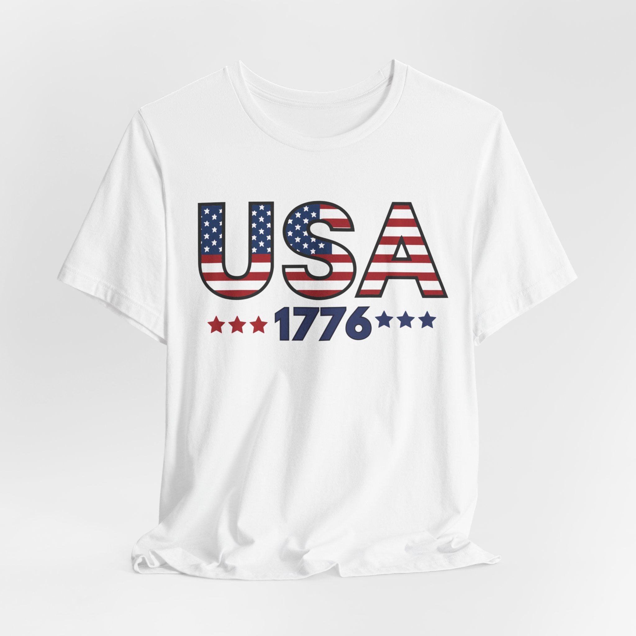 USA 1776 Unisex Jersey Short Sleeve Tee