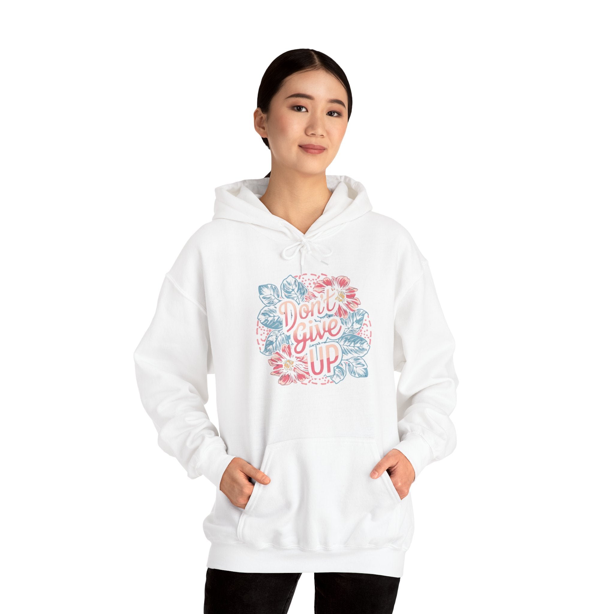 Don't Give Up Unisex Heavy Blend™ Hooded Sweatshirt