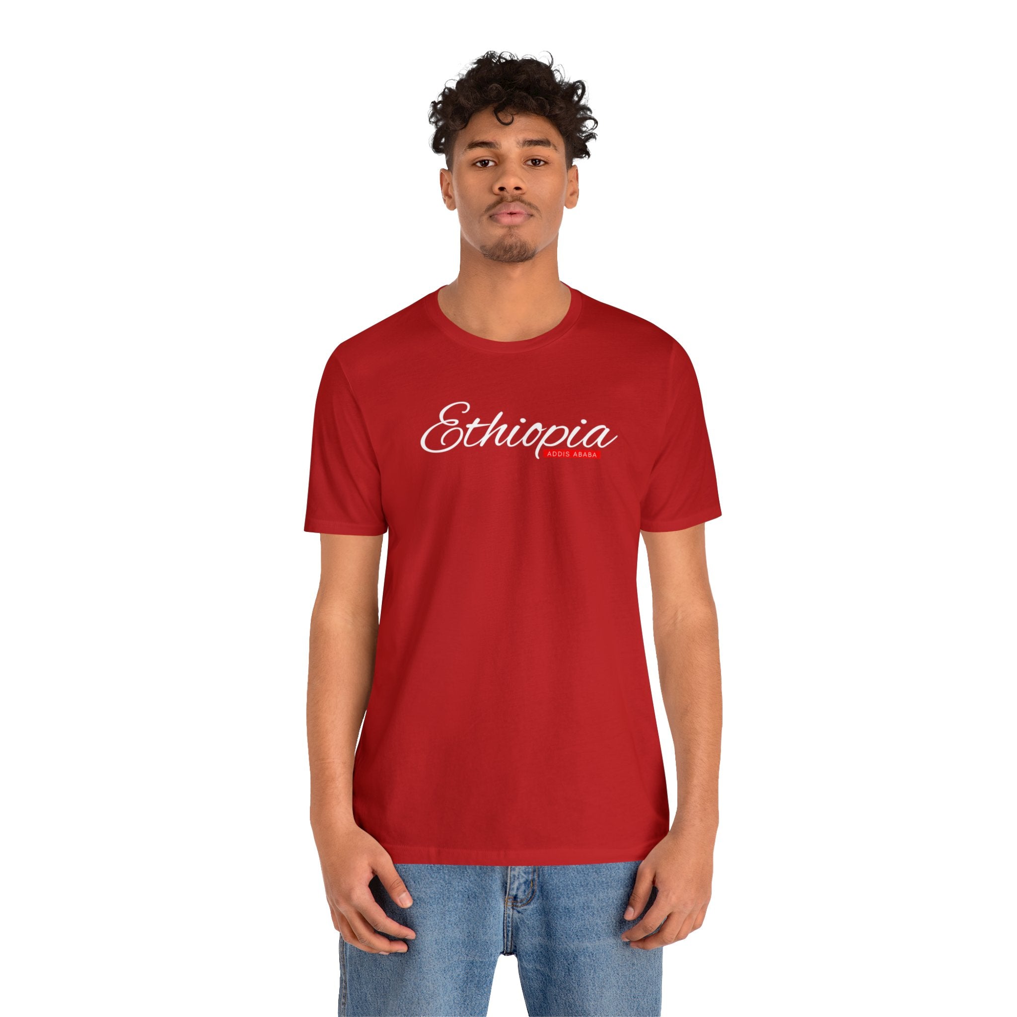 Ethiopia Addis Ababa Unisex Jersey Short Sleeve Tee