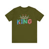 King Unisex Jersey Short Sleeve Tee