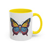 Butterfly Accent Coffee Mug (11, 15oz)