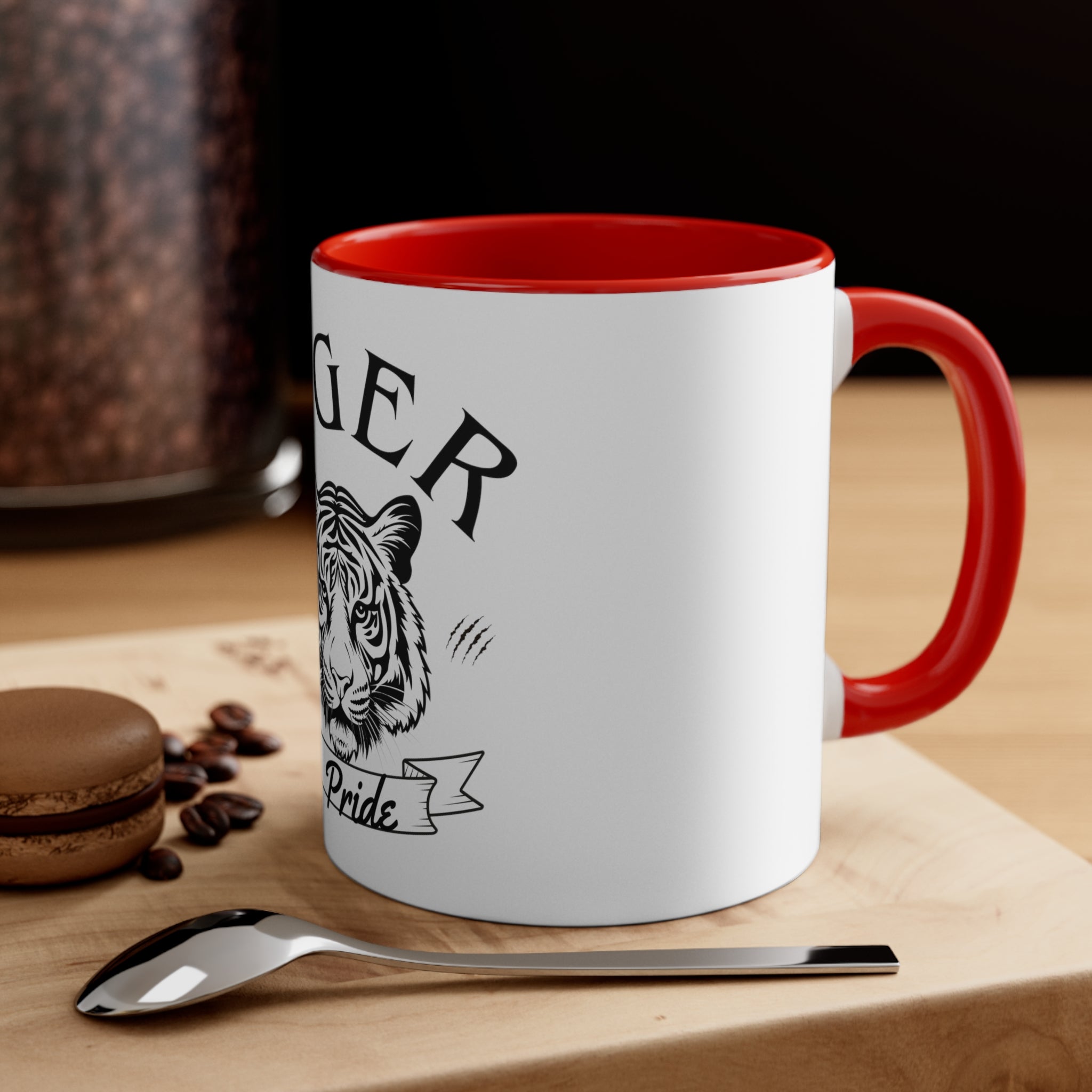 Tiger Pride White Mug 11oz