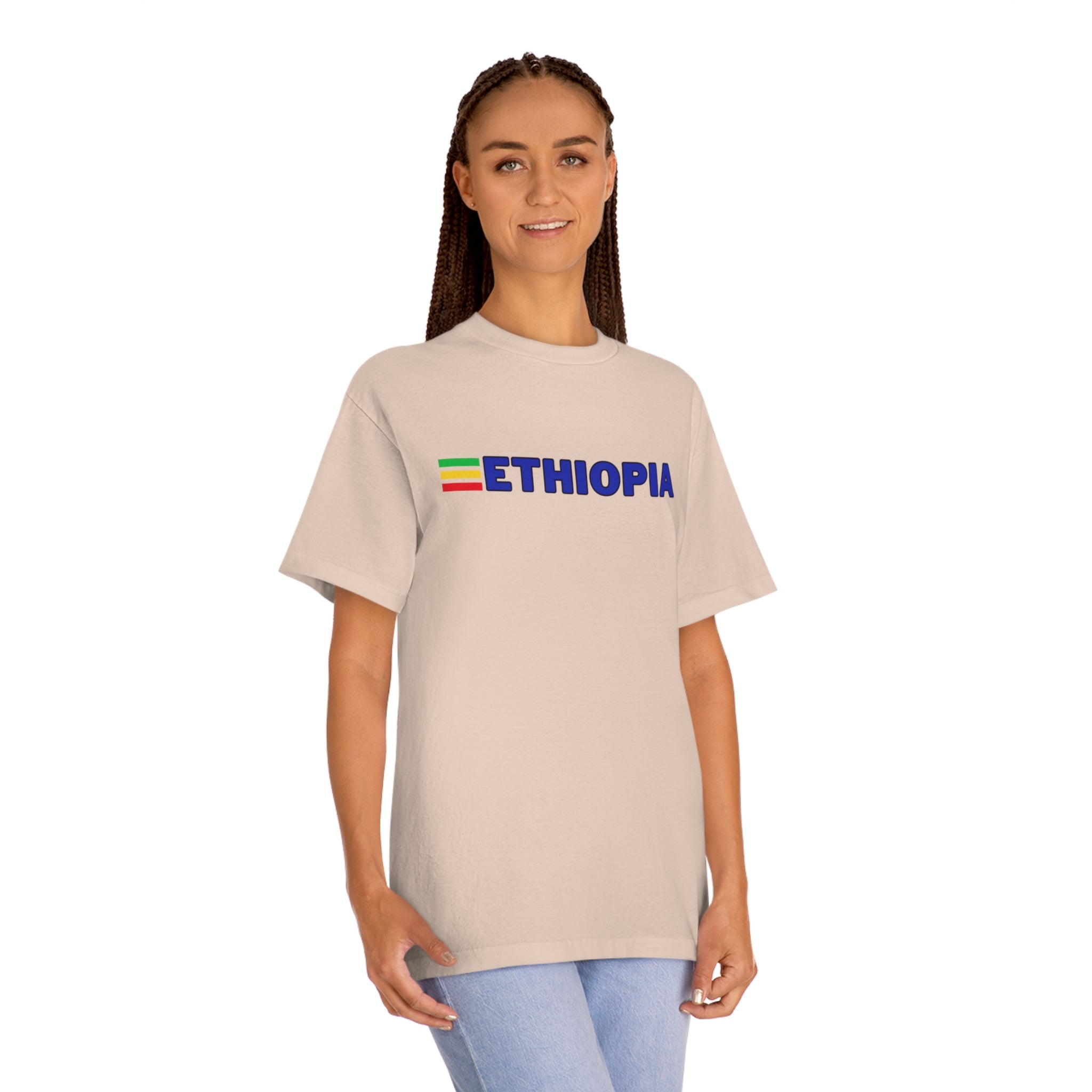 ETHIOPIA FLAG UNISEX CLASSIC TEE