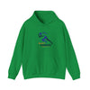 Barefoot Runner Unisex Heavy Blend™ Hooded Sweatshirt