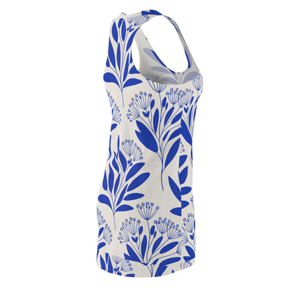 Floral Print Racerback Dress,