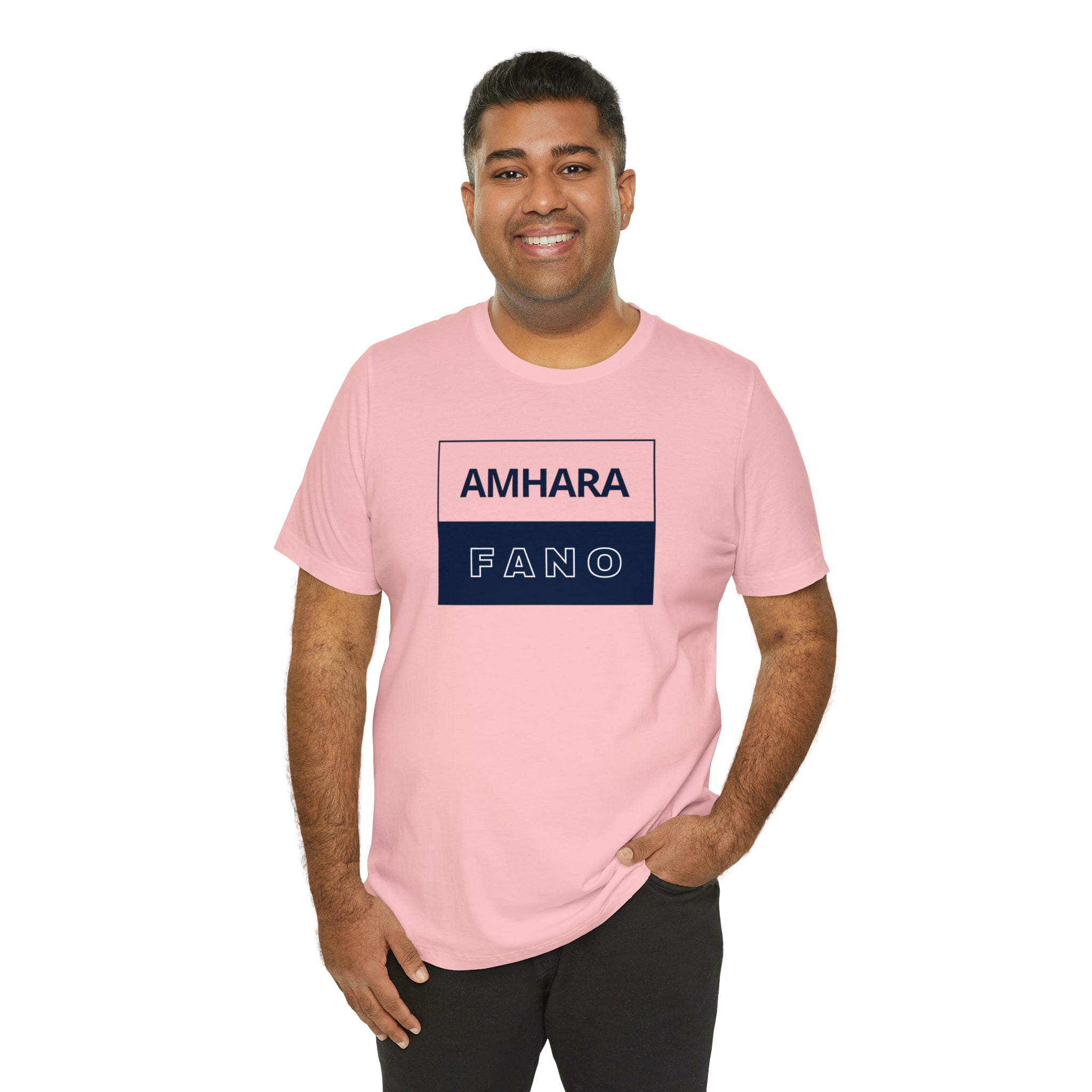 AMHARA FANO UNISEX JERSEY SHORT SLEEVE TEE