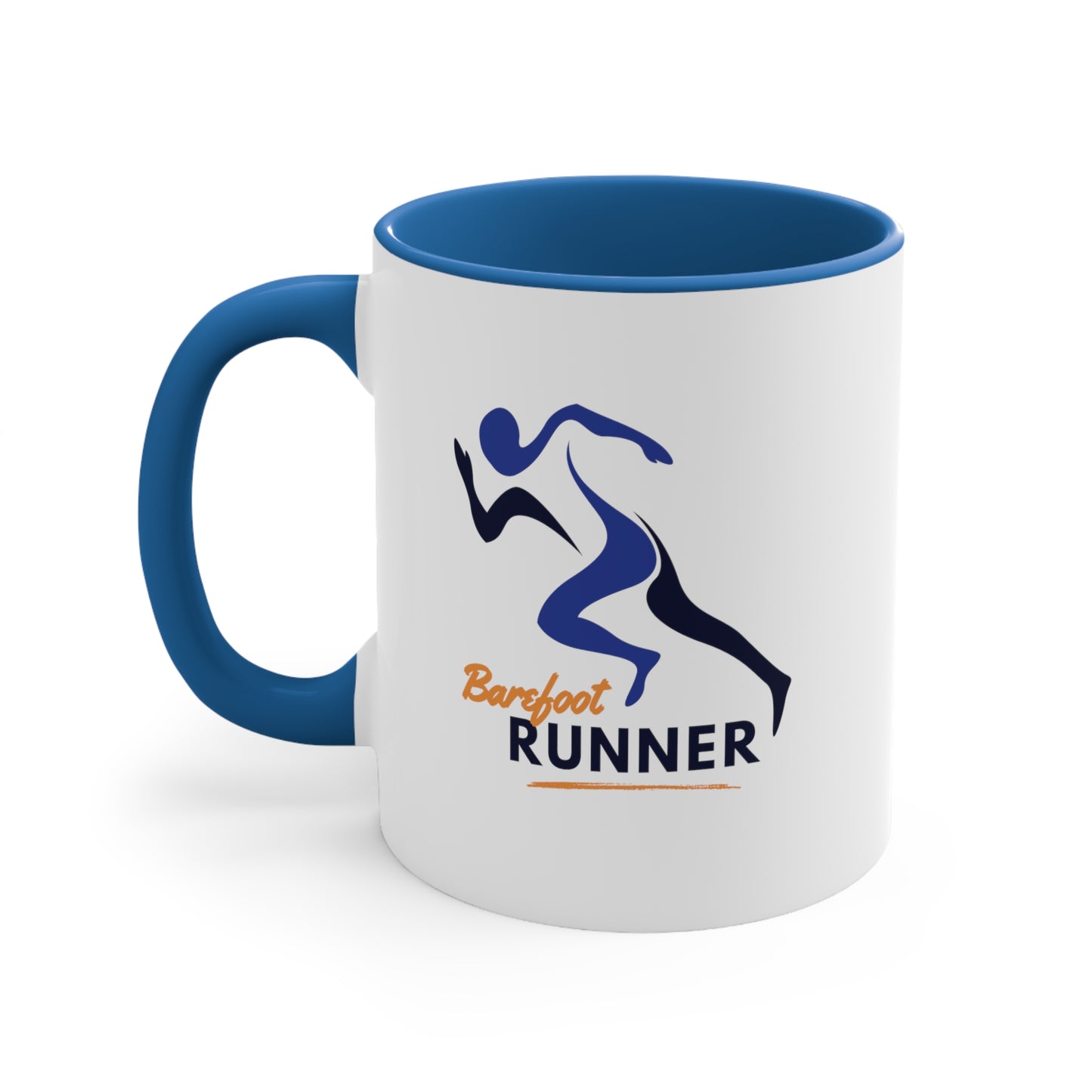 Barefoot Runner White Mug 11oz