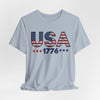 USA 1776 Unisex Jersey Short Sleeve Tee