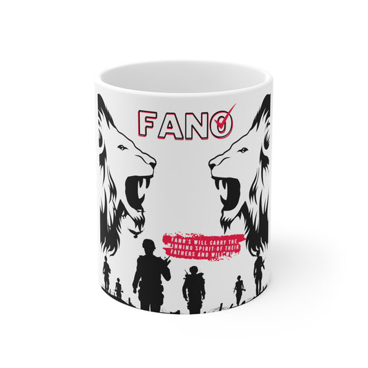 LIONS FANO CERAMIC MUG