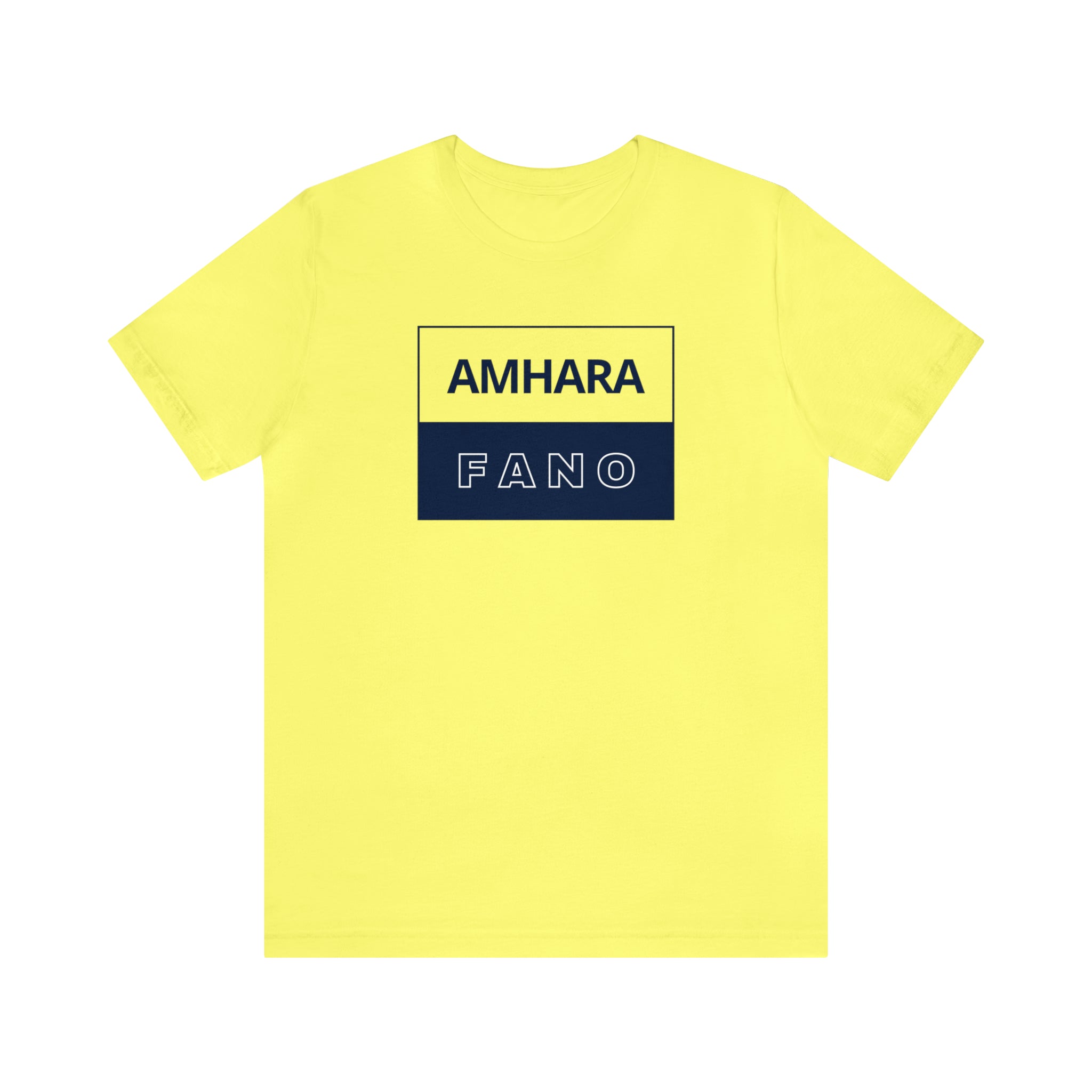 AMHARA FANO UNISEX JERSEY SHORT SLEEVE TEE