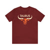 Taurus Unisex Jersey Short Sleeve Tee