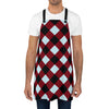 Red plaid Apron