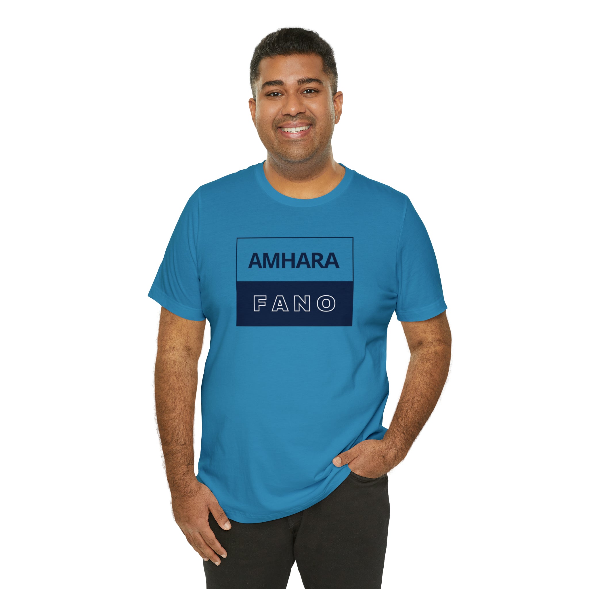 AMHARA FANO UNISEX JERSEY SHORT SLEEVE TEE