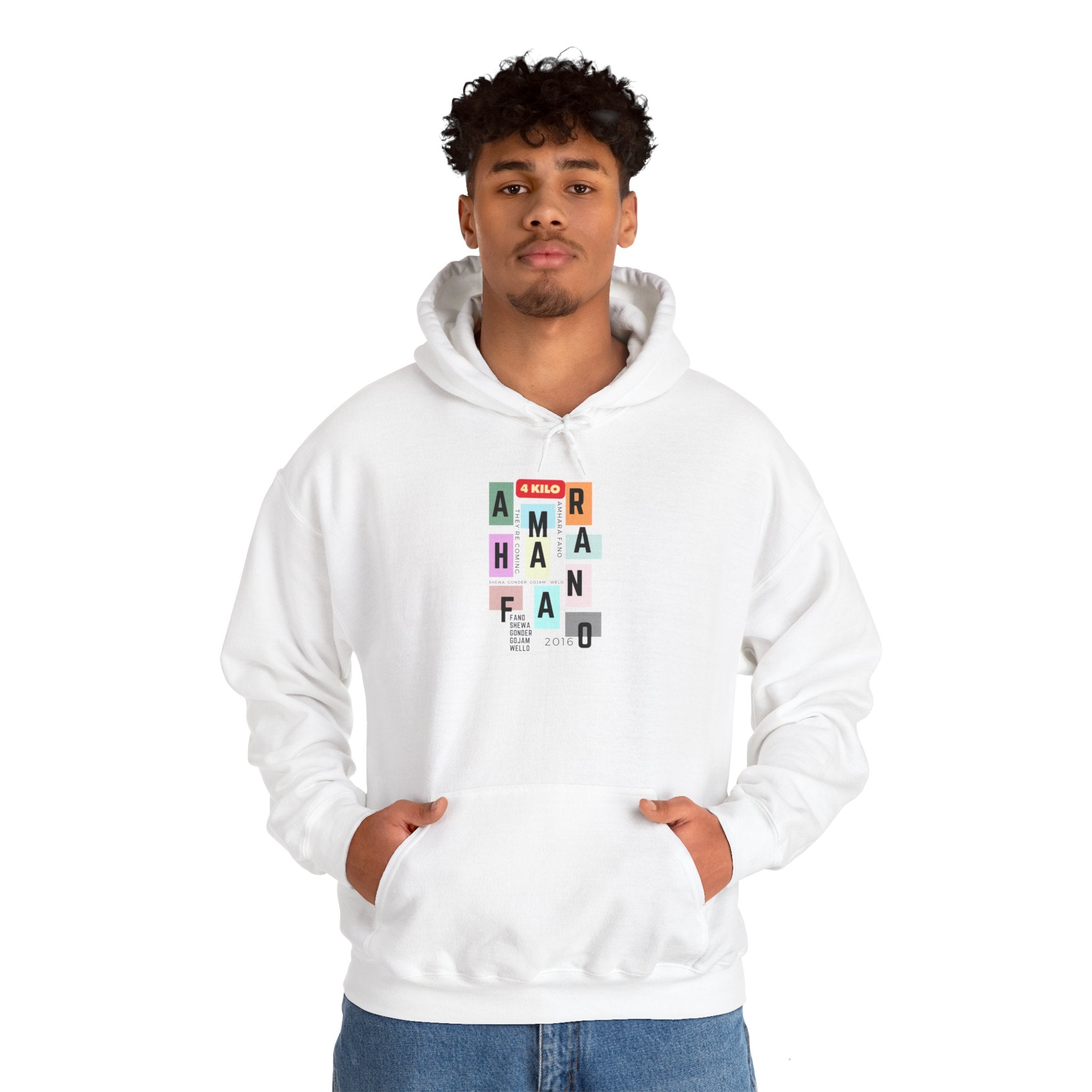 Amhara Fano Unisex Heavy Blend™ Hooded Sweatshirt