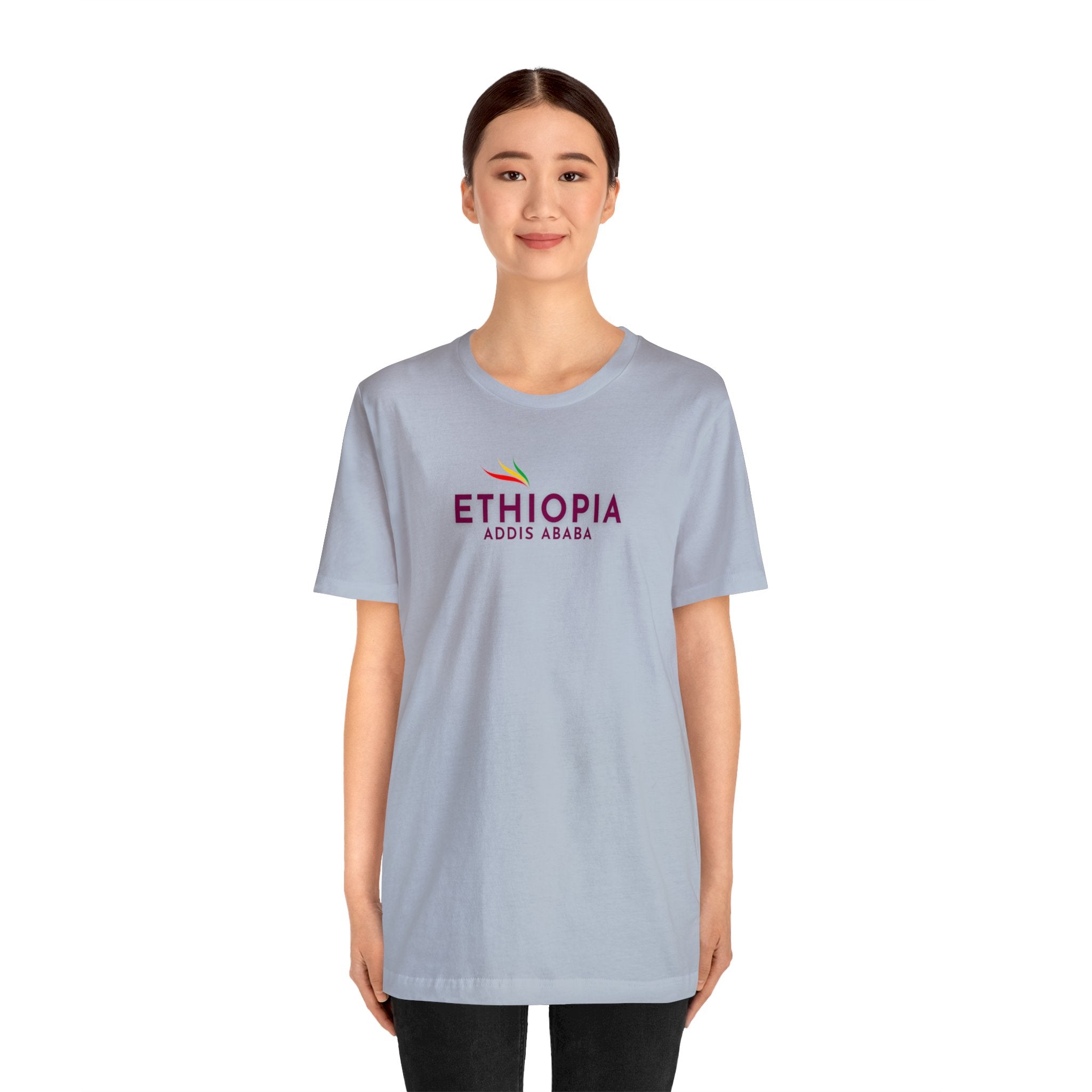 Ethiopia Addis Ababa Unisex Jersey Short Sleeve Tee