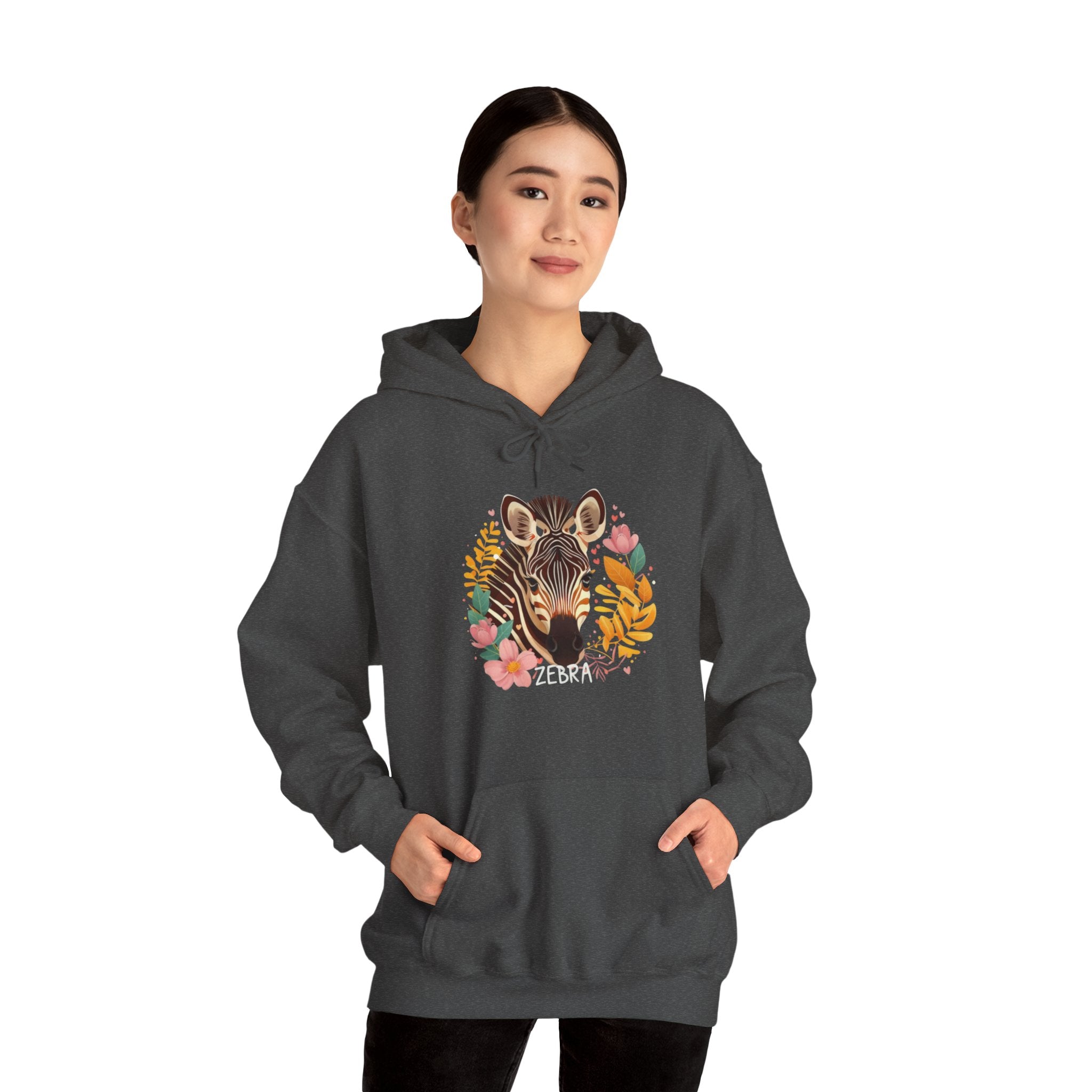 Zebra Unisex Heavy Blend™ Hooded Sweatshirt