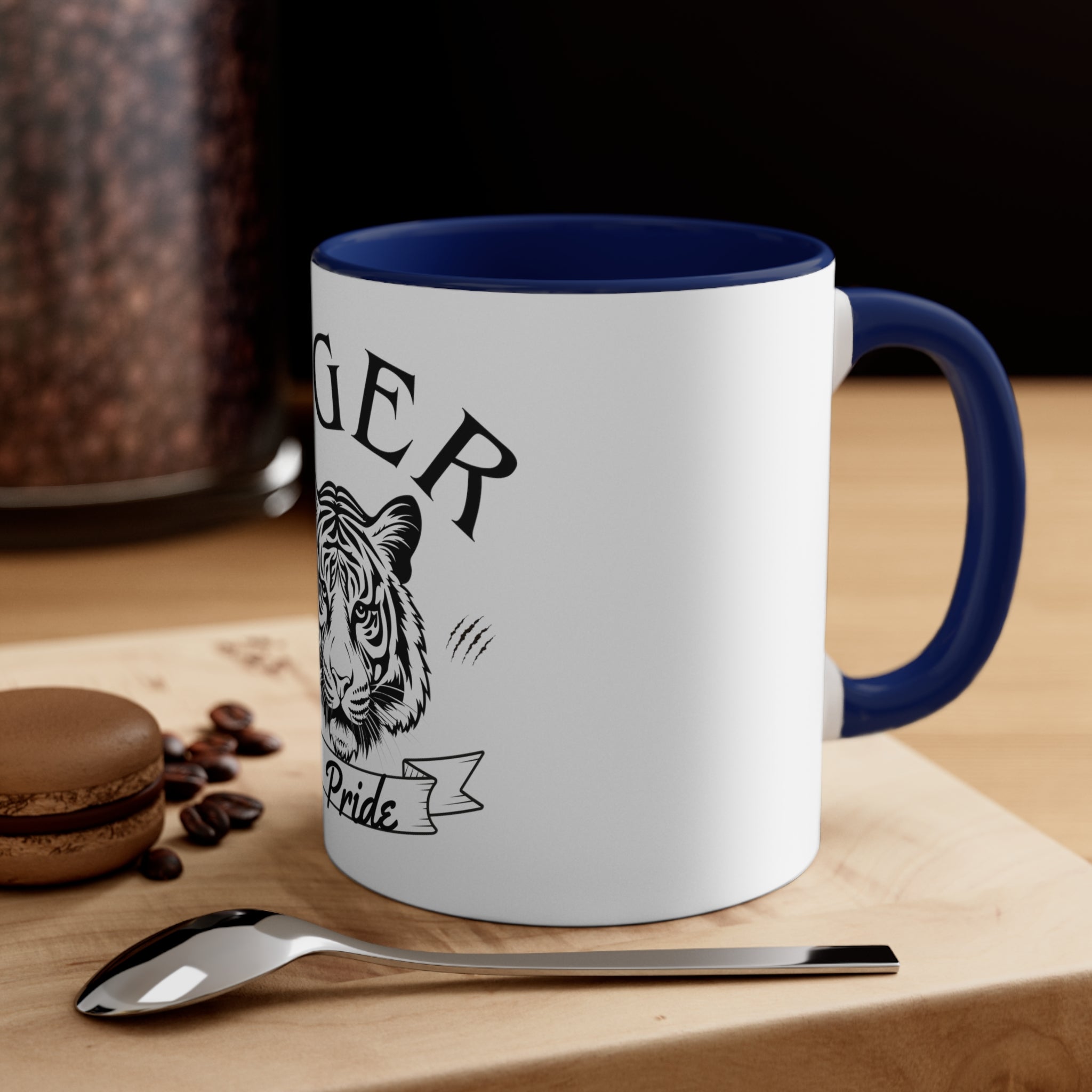 Tiger Pride White Mug 11oz