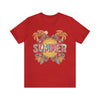 Summer Unisex Jersey Short Sleeve Tee