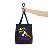 Barefoot Runner Tote Bag (AOP)