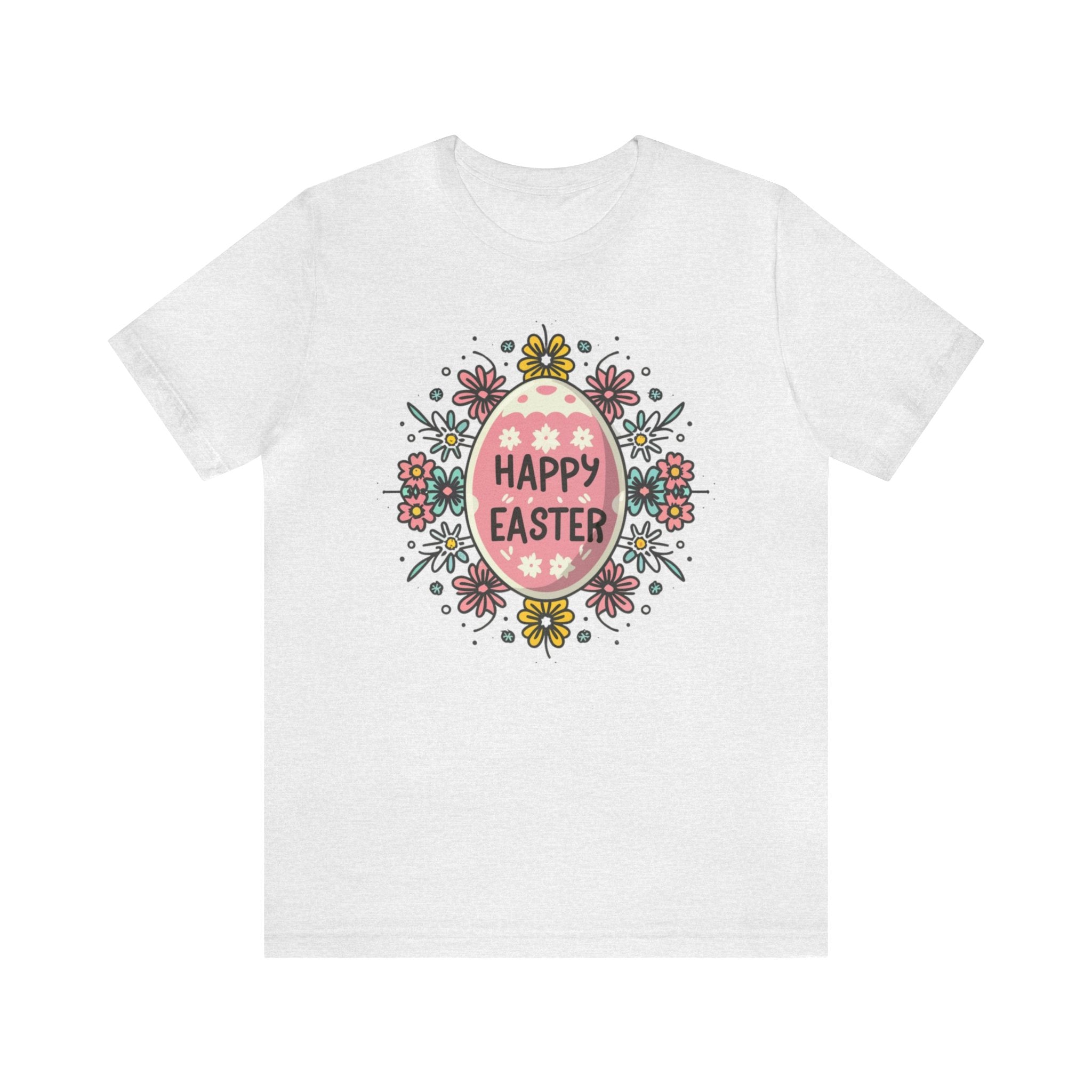 Happy Easter Unisex Jersey Short Sleeve Tee