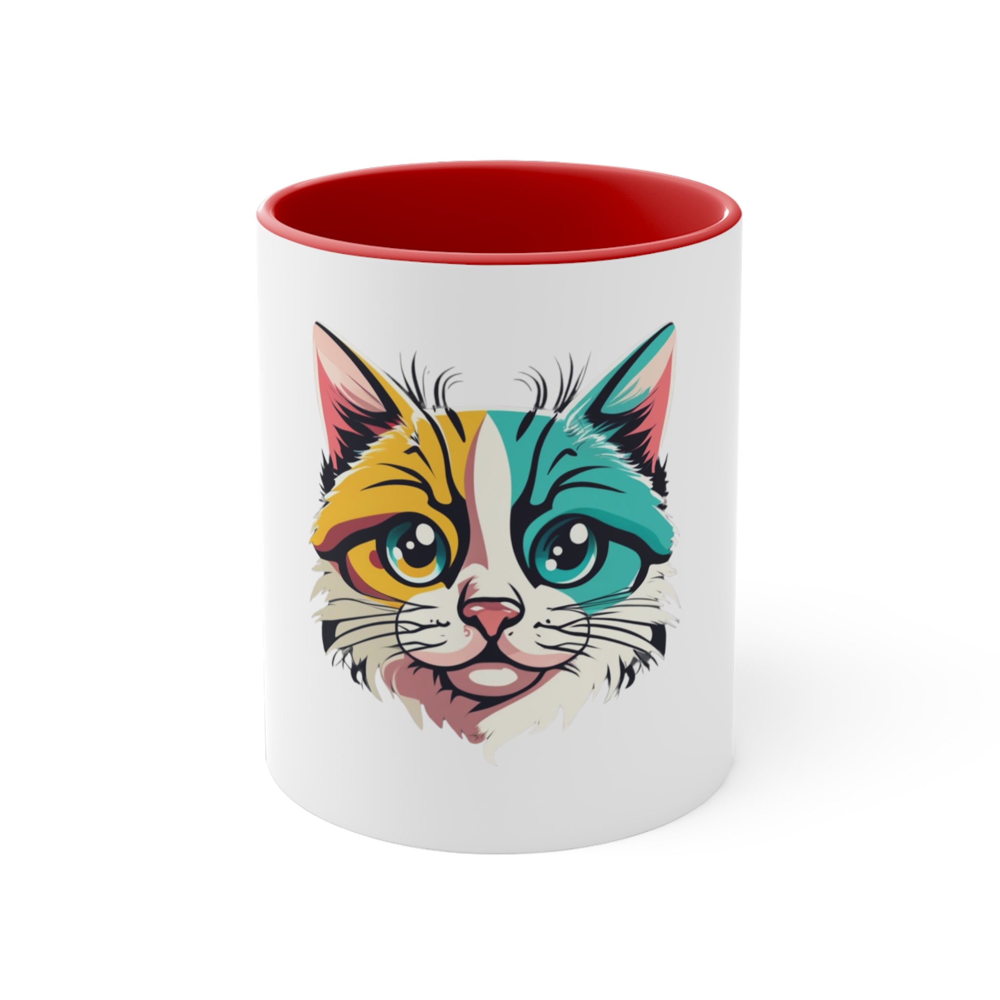 Cat White Mug 11oz