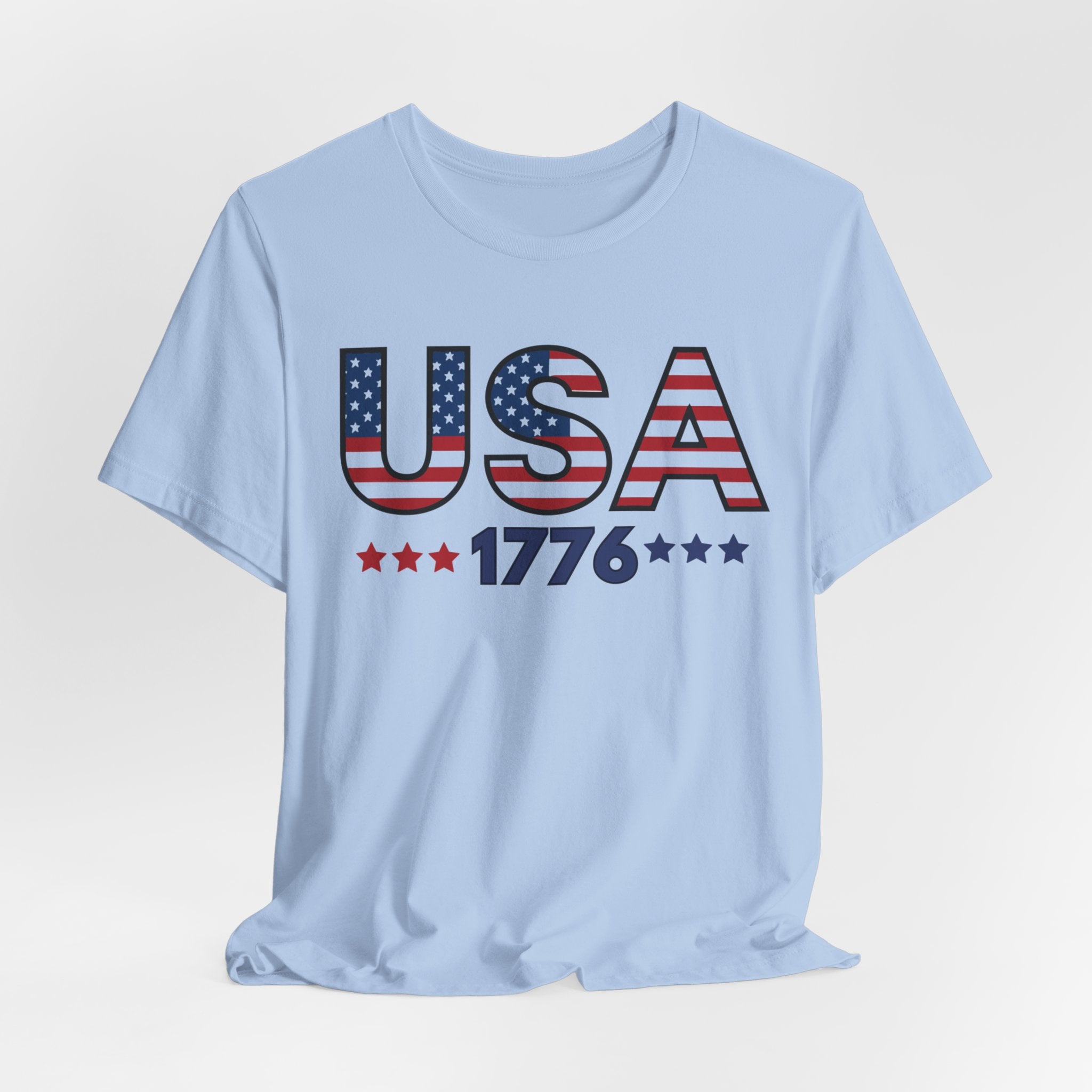 USA 1776 Unisex Jersey Short Sleeve Tee