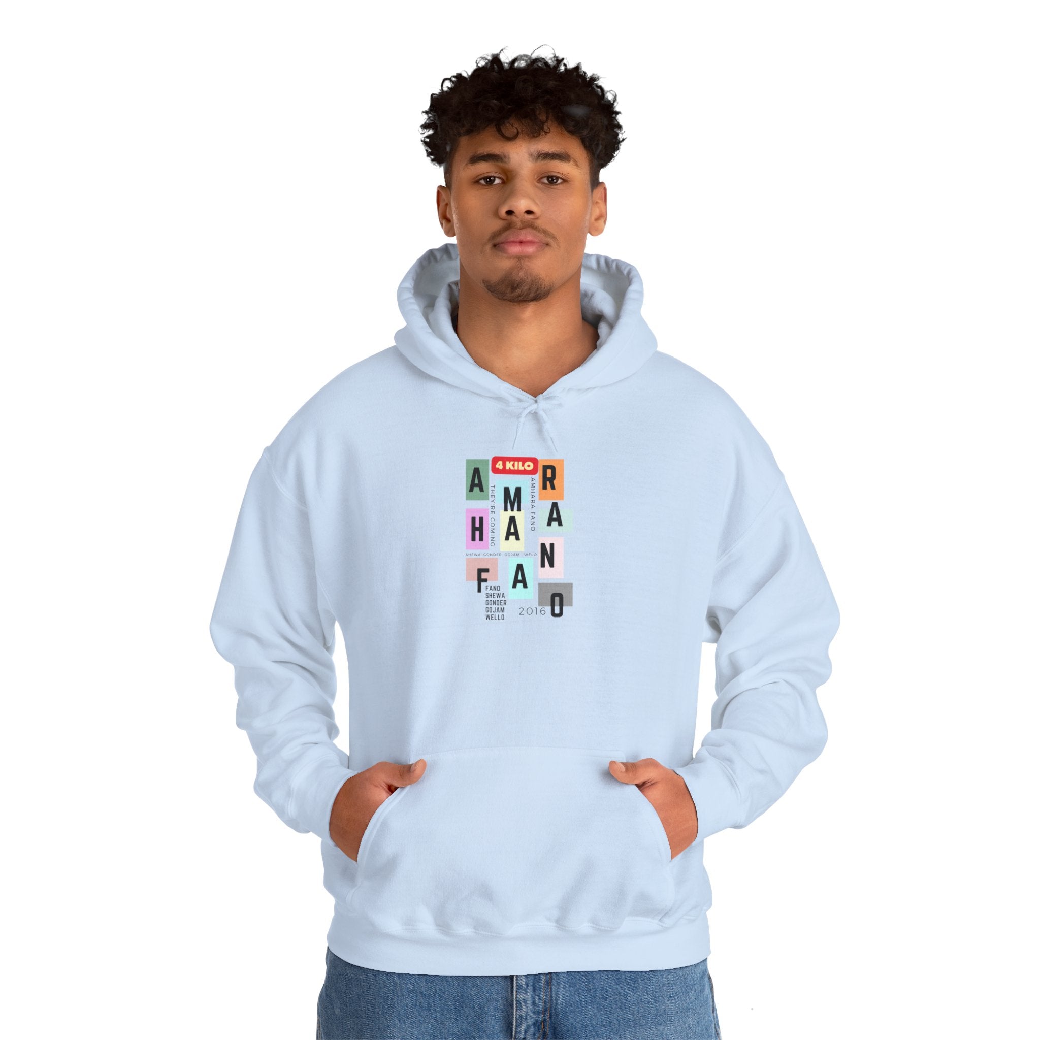 Amhara Fano Unisex Heavy Blend™ Hooded Sweatshirt