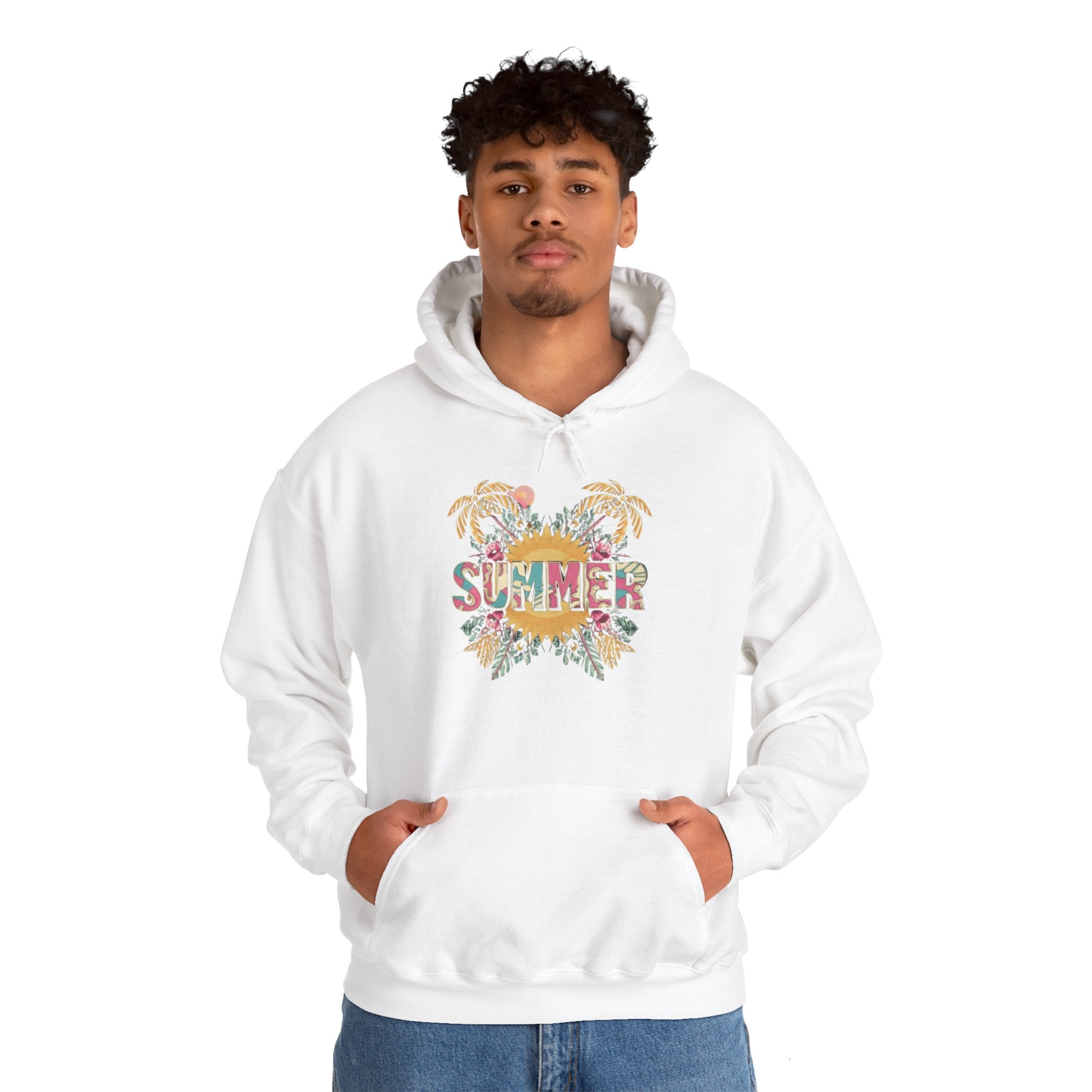 Summer Unisex Heavy Blend™ Hooded Sweatshirt