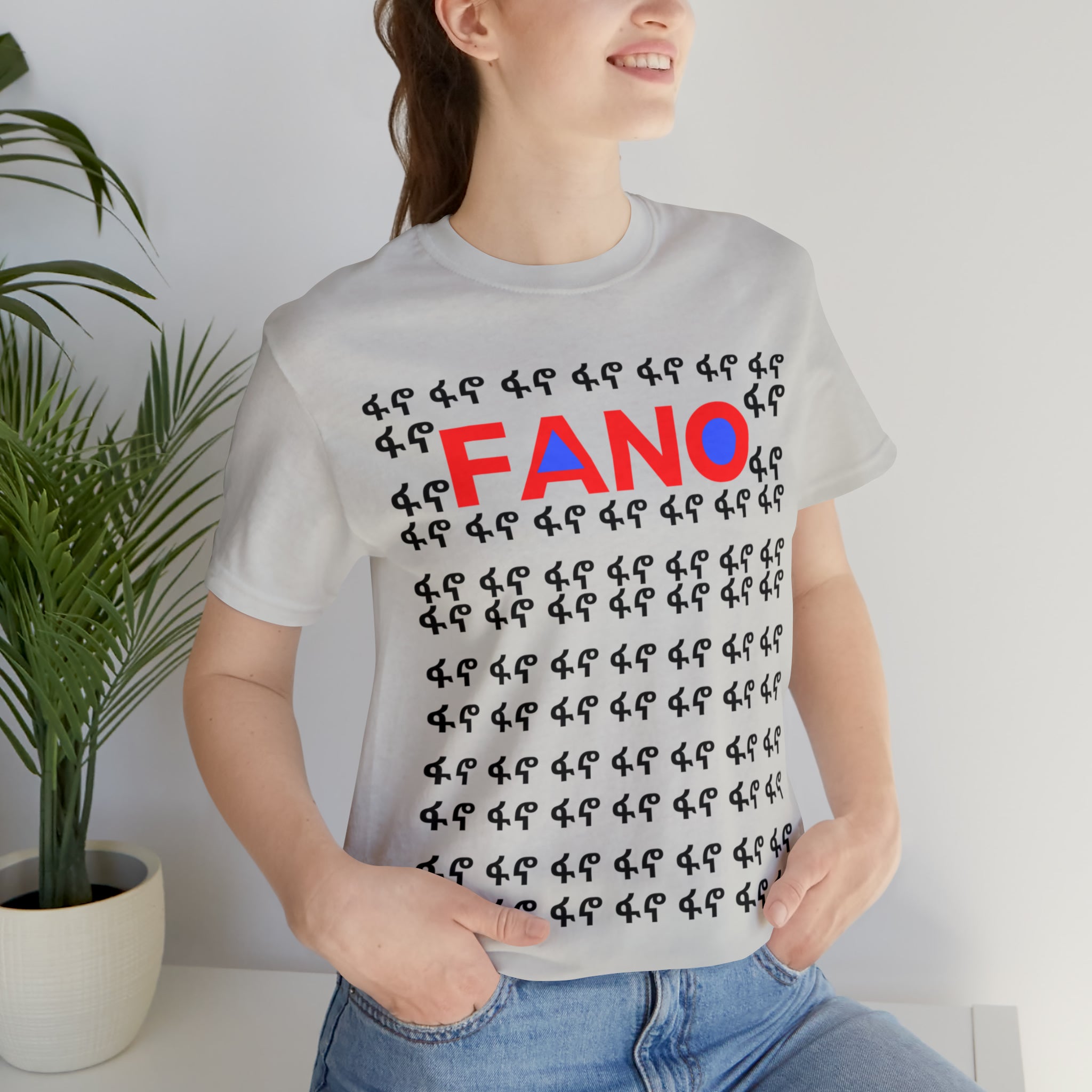 FANO FIDEL UNISEX JERSEY T-SHIRT