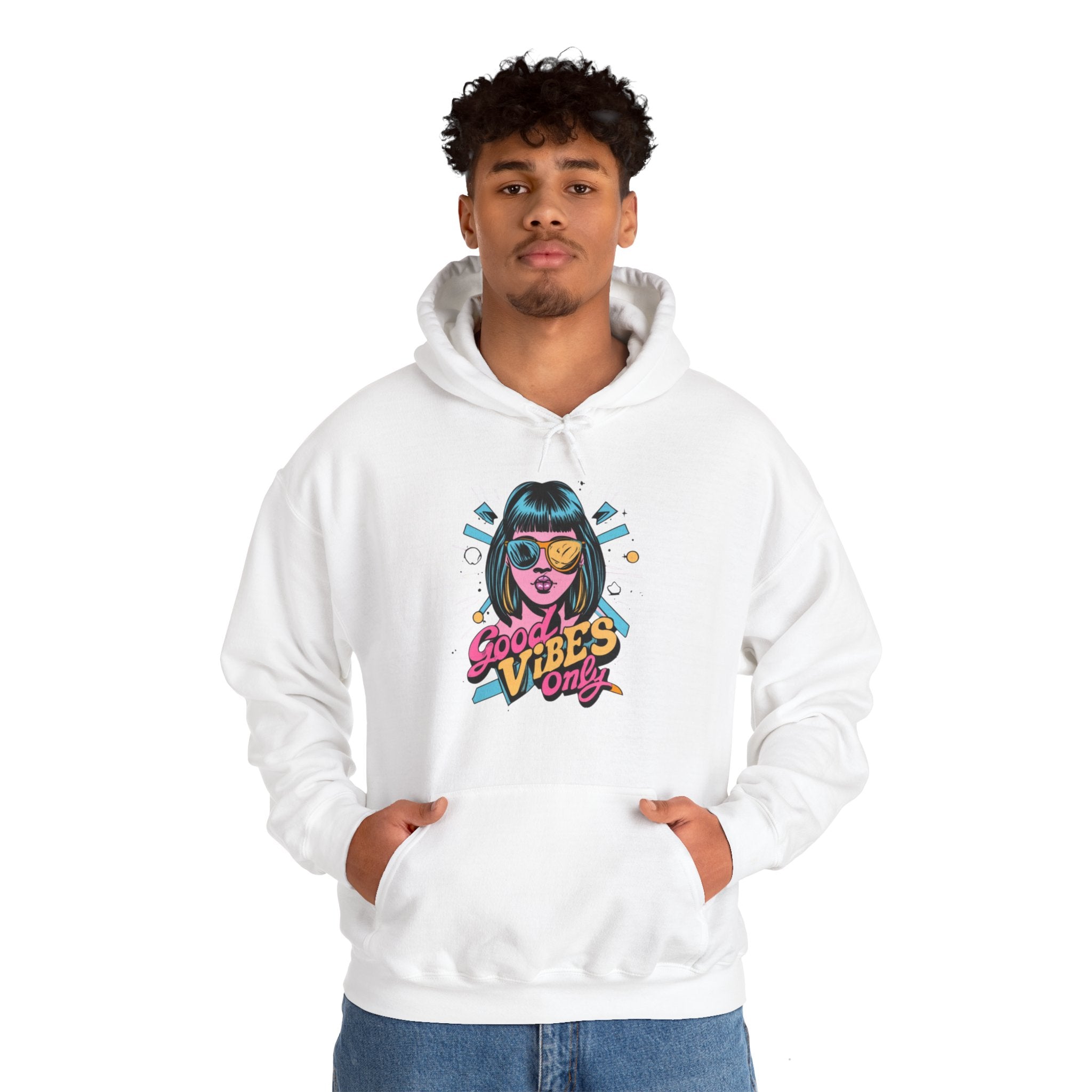 Good Vibes Only Unisex Heavy Blend™ Hooded Sweatshirt