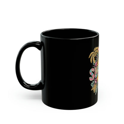 SUMMER 11oz Black Mug