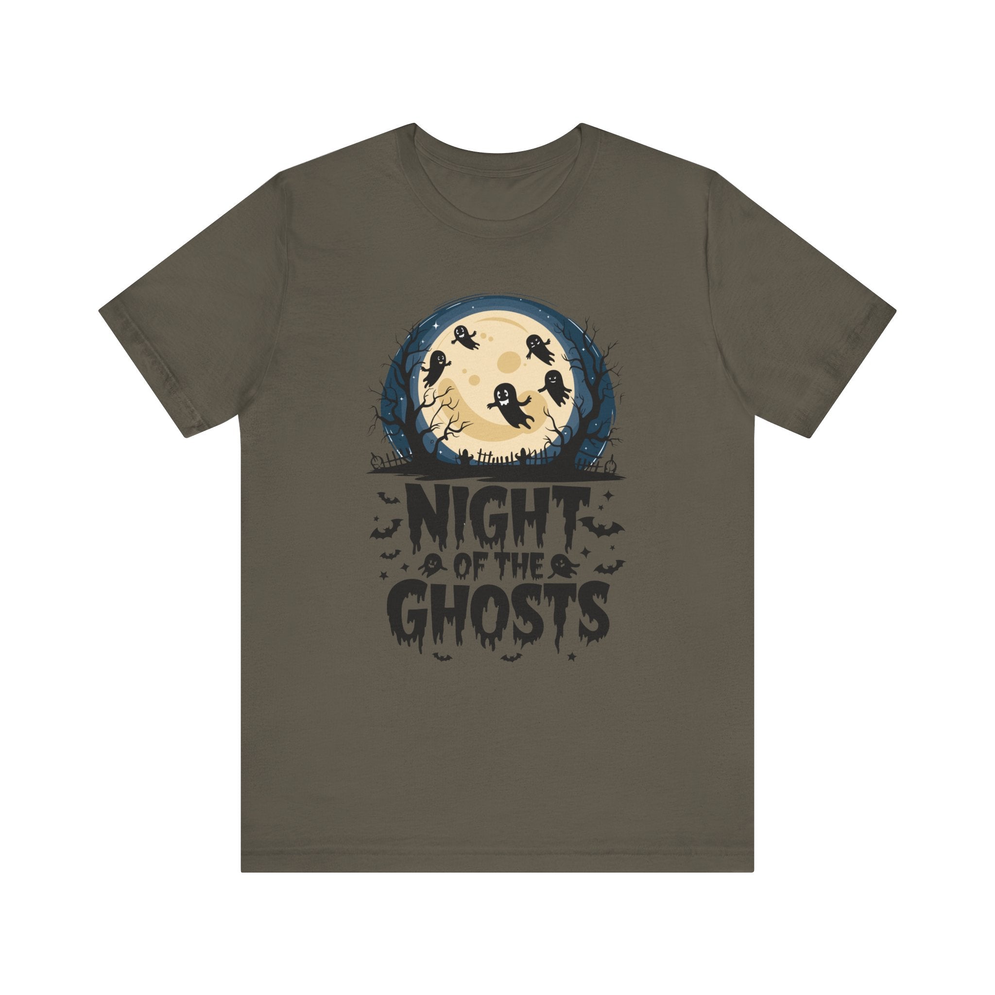 Night of Ghosts Unisex Jersey Short Sleeve Tee