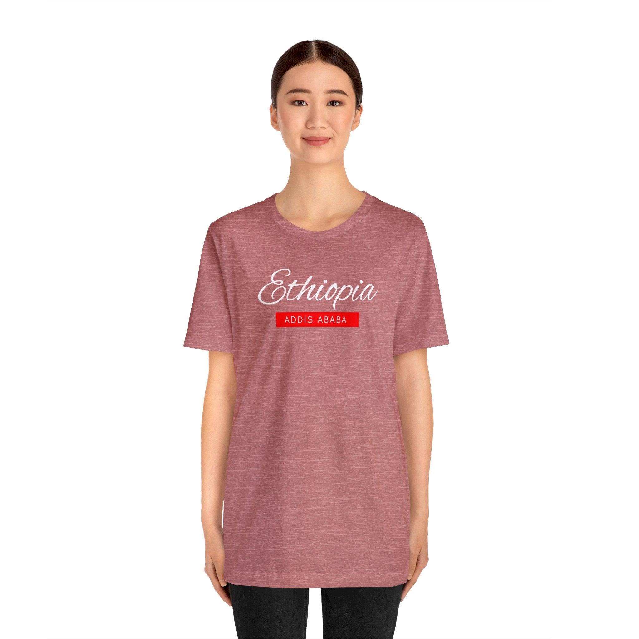 Ethiopia Addis Ababa Unisex Jersey Short Sleeve Tee