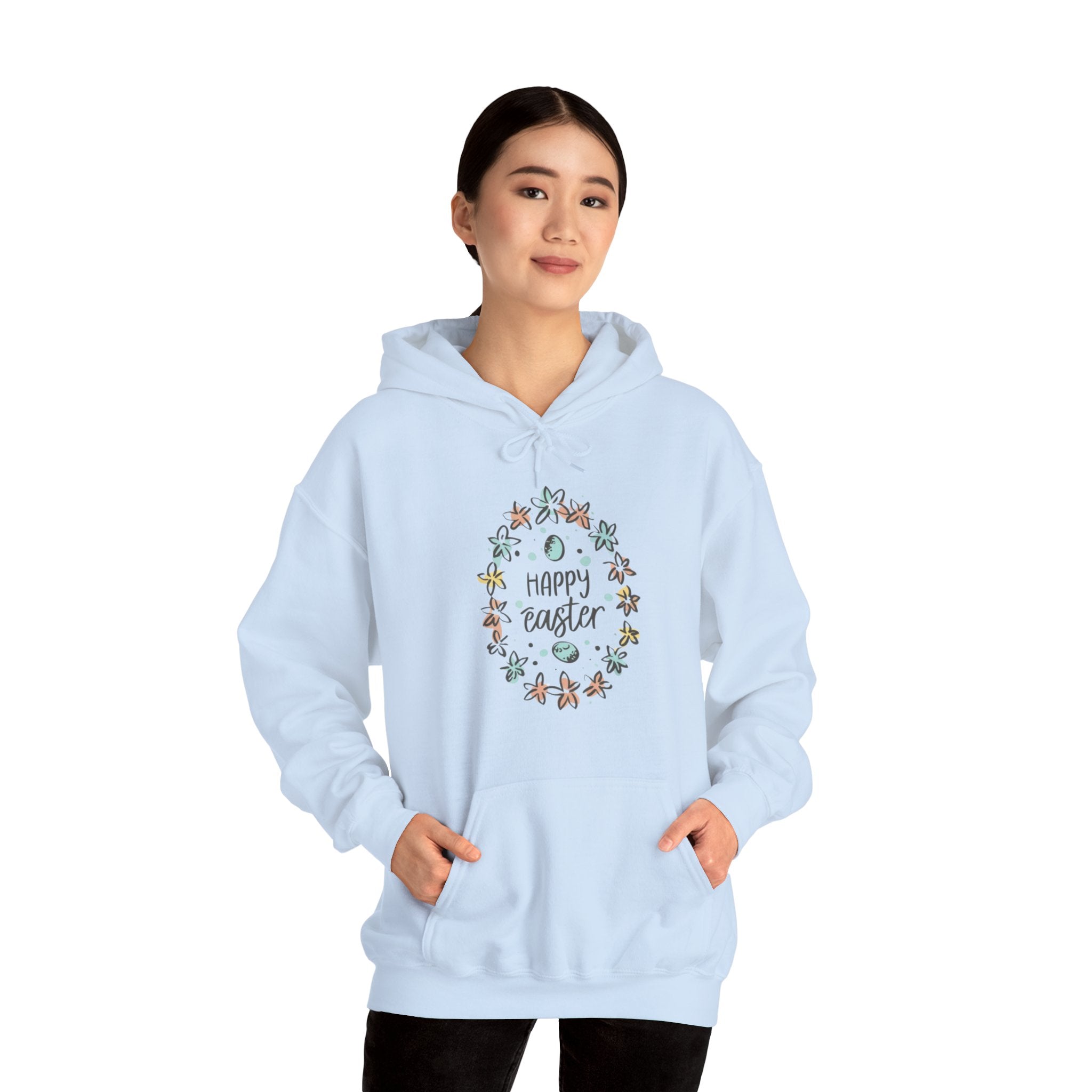 Happy Easter Unisex Heavy Blend™ Hooded Sweatshirt