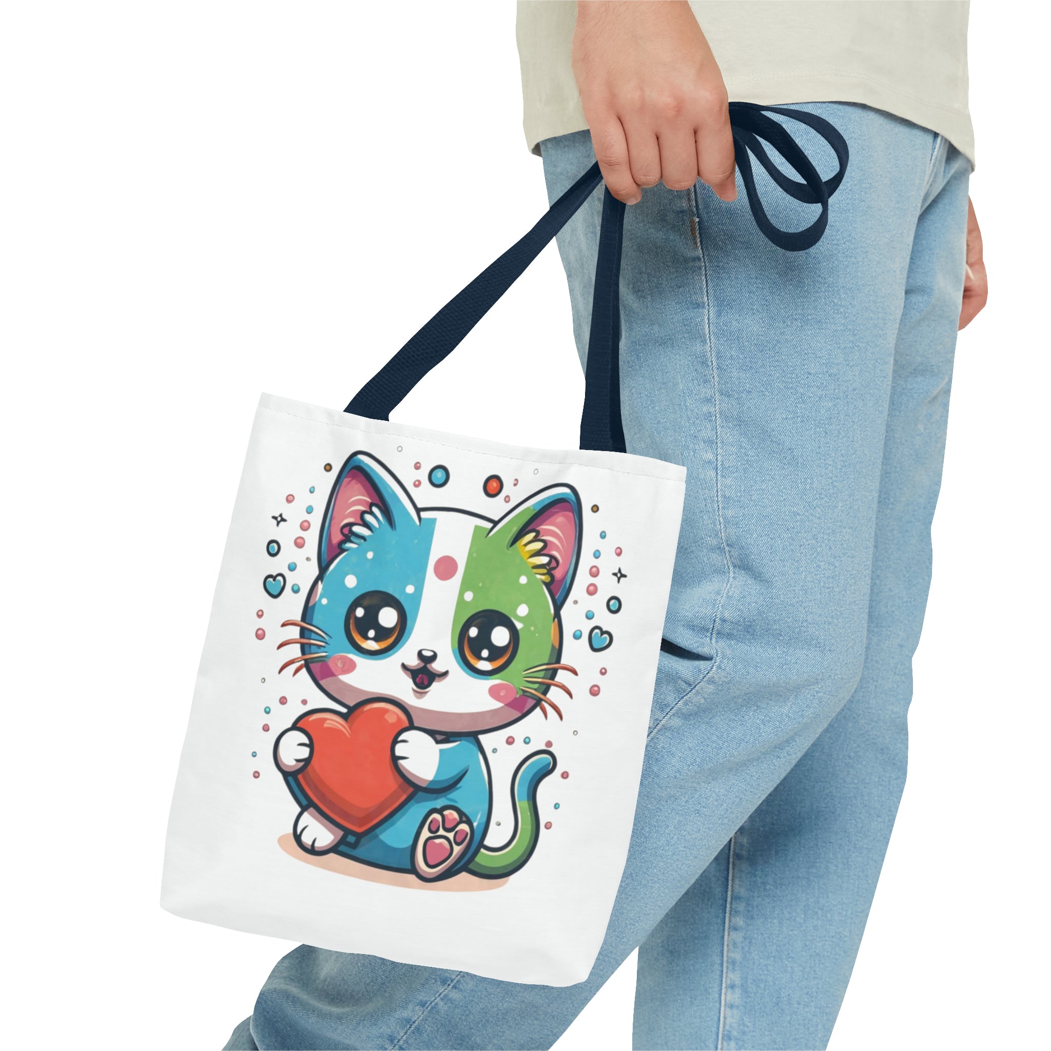 Cute Cat Tote Bag (AOP)