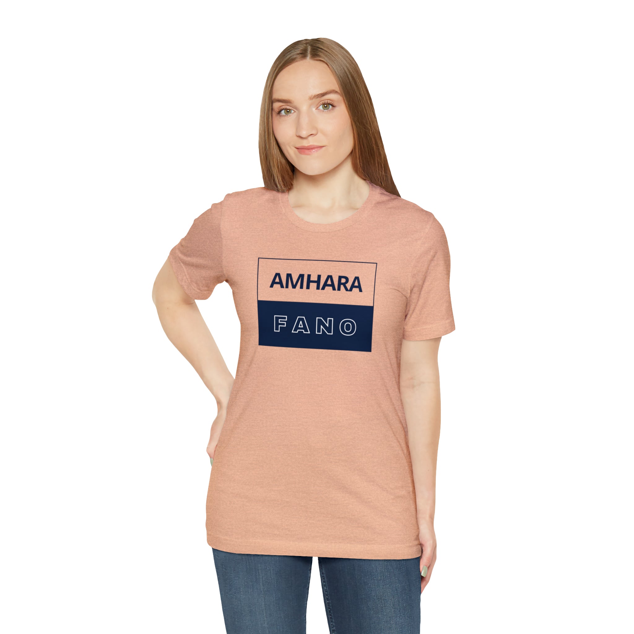 AMHARA FANO UNISEX JERSEY SHORT SLEEVE TEE