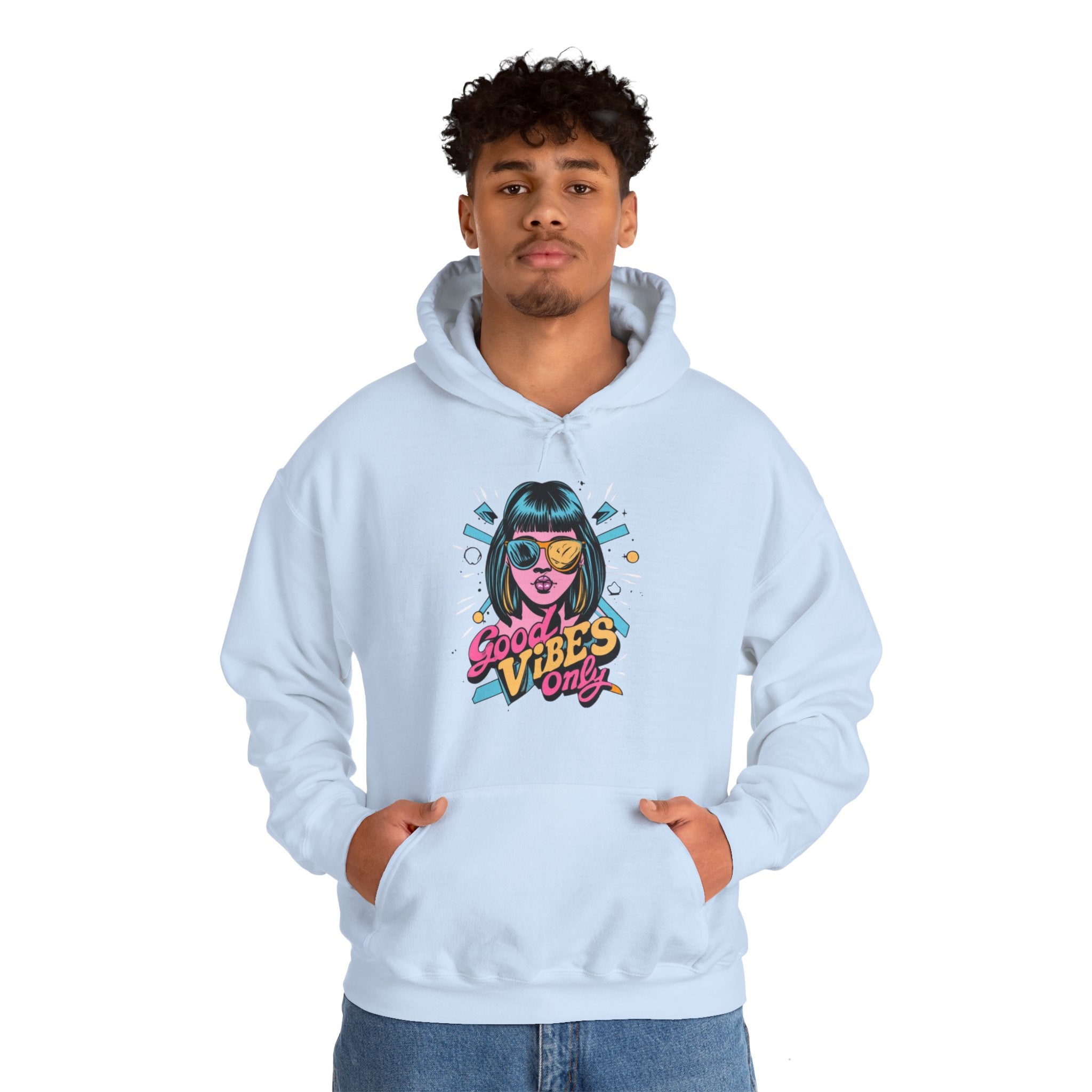 Good Vibes Only Unisex Heavy Blend™ Hooded Sweatshirt